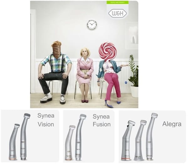 W&H Χειρολαβές Synea Vision & Fusion