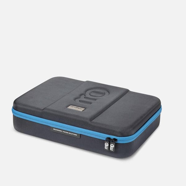 Combo case for loupes and lights