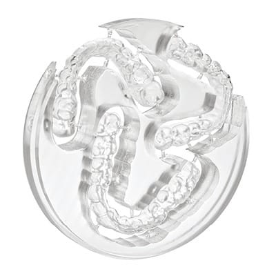 Organic PMMA eco clear Ø120mm – Organical CAD/CAM, Blöcke