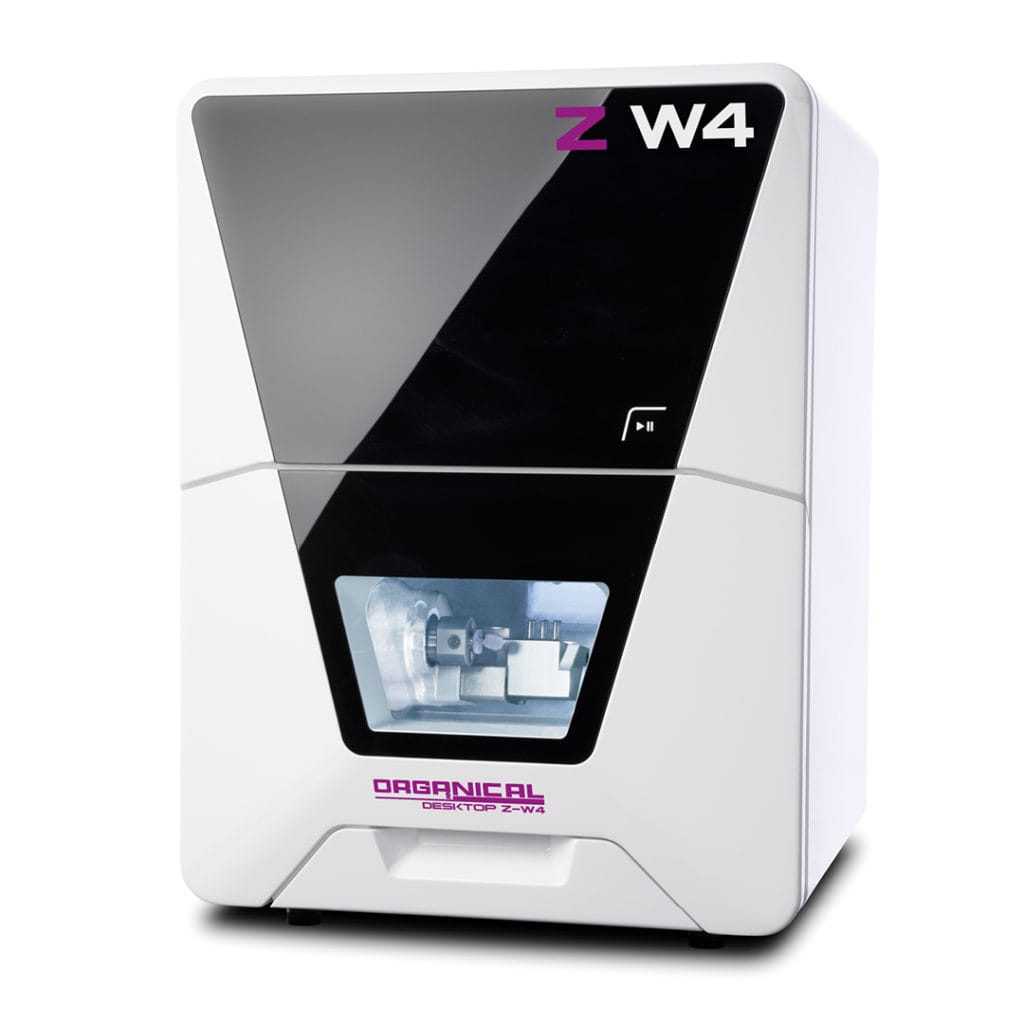 Organical Desktop Z-W4 – Organical CAD/CAM, Fräs- und Schleifmaschinen