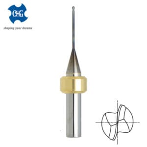 Spezialfräser CrCo mit 6mm Schaft - Organical CAD/CAM – Organical CAD/CAM, Fräswerkzeuge