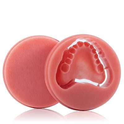 Organic PMMA ECO Pink geadert – Organical CAD/CAM, Blöcke