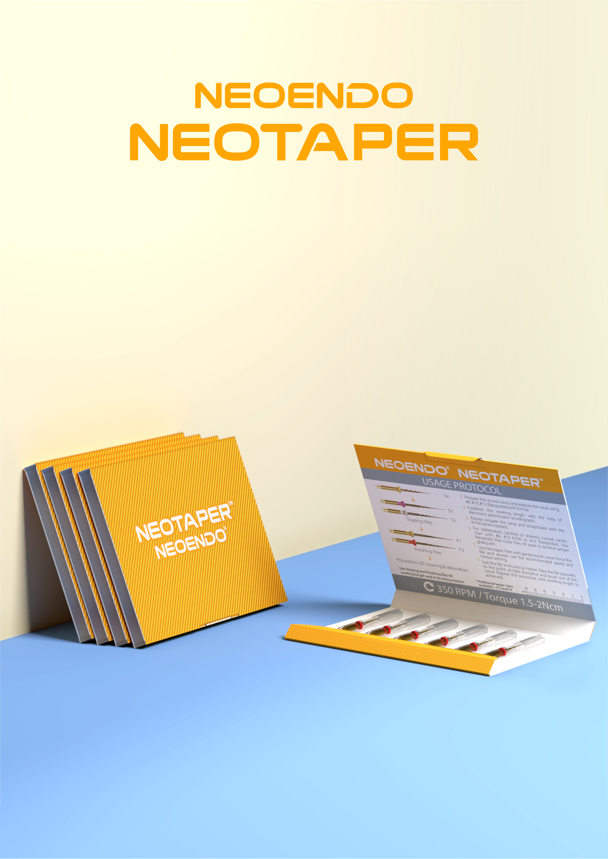 Neotaper- Variable Taper Rotary Files – Orikam Healthcare, Wurzelbehandlung