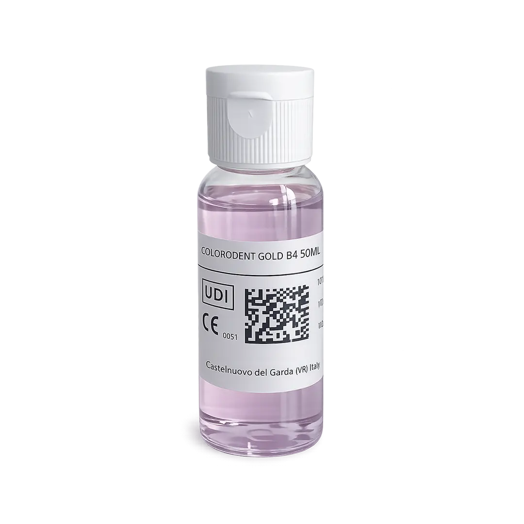 Colorodent Gold Zirkoniumdioxid-Flüssigkeiten – ORODENT leghe dentali s.r.l., Färbeliquids und Zubehör