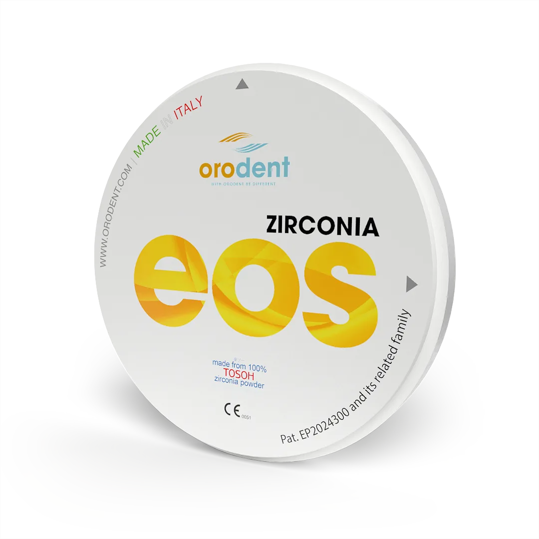 Zirconia Orodent Eos 900/1100 MPa – ORODENT leghe dentali s.r.l., Zirkonoxid