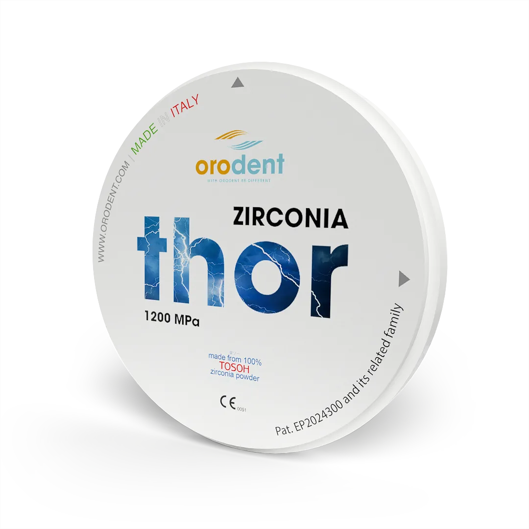 Zirconia Orodent Thor 1200 MPa – ORODENT leghe dentali s.r.l., Zirkonoxid