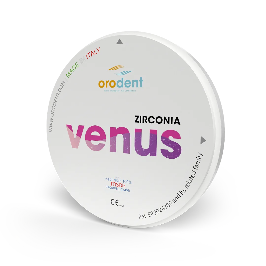 Zirconia Orodent Venus 850 MPa – ORODENT leghe dentali s.r.l., Zirkonoxid