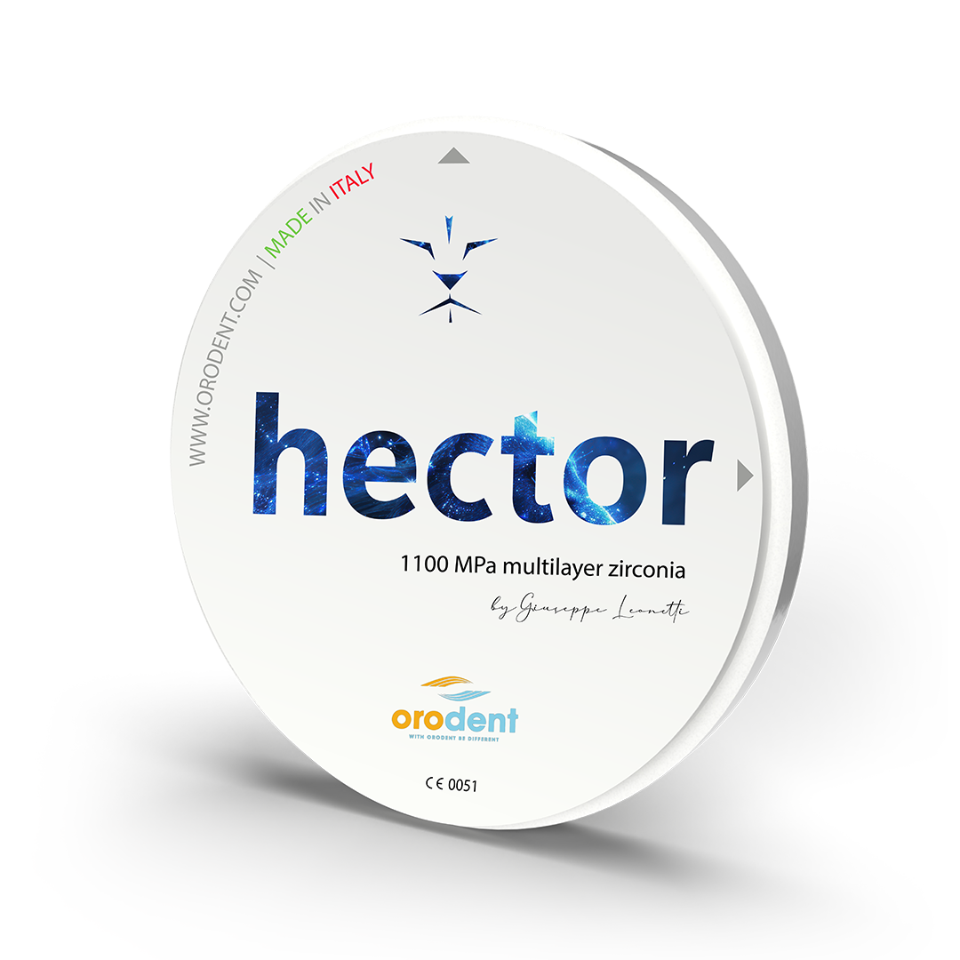 Zirconia Orodent Hector 1100 MPa ZS98XXMSTYY – ORODENT leghe dentali s.r.l., Zirkonoxid