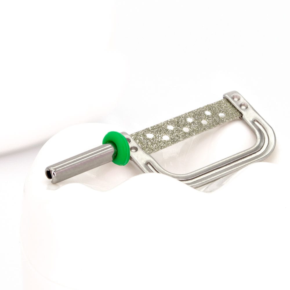 Strip Grün 0.30mm Blattstärke - 90ųm, abrasiv extra grob, gelocht – oscident GmbH, Polierstreifen - Schleifstreifen