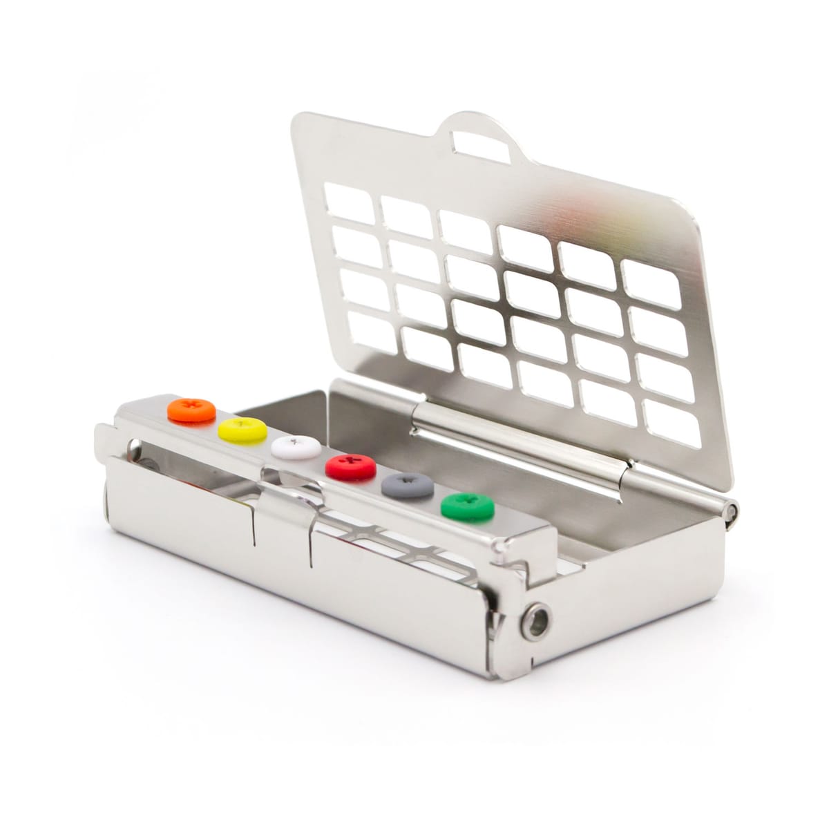 Intensiv Sterilisationstray farbcodiert – oscident GmbH, Trays, Sterilcontainer und Zubehör