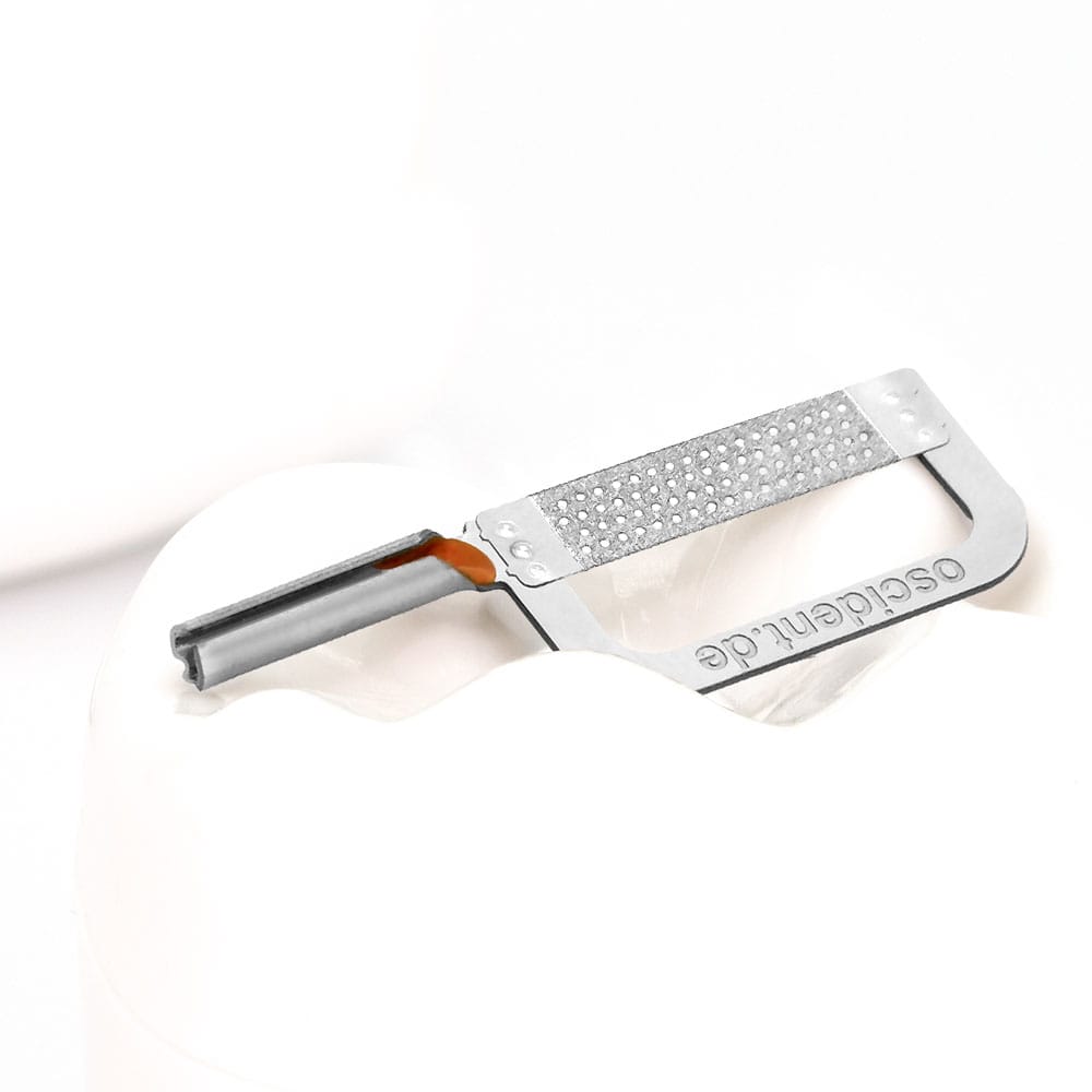 Strip 2.0 Braun - 0.30mm Blattstärke, 60ųm Körnung – oscident GmbH, Polierstreifen - Schleifstreifen