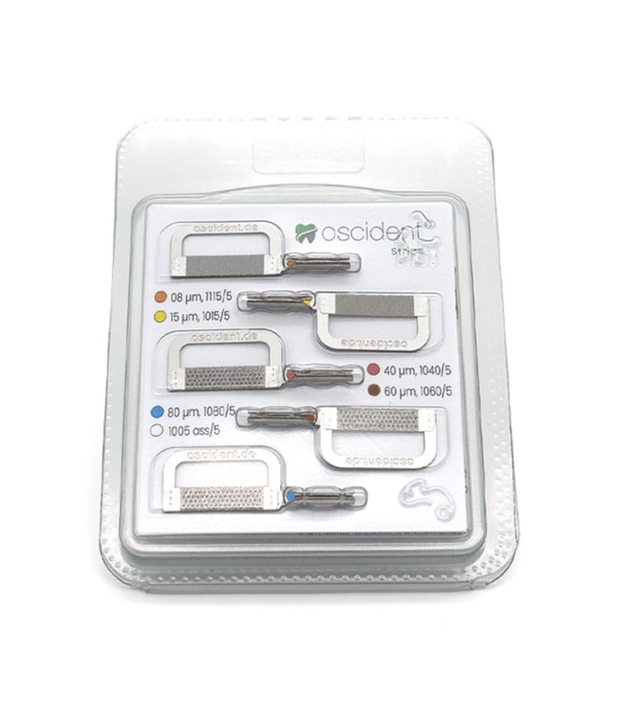 Oscident Strips 2.0 Set (5 Stk.) – oscident GmbH, Polierstreifen - Schleifstreifen