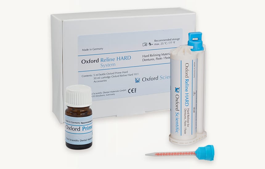 Reline HARD System – First Scientific Dental Materials GmbH, Prothesenkunststoffe