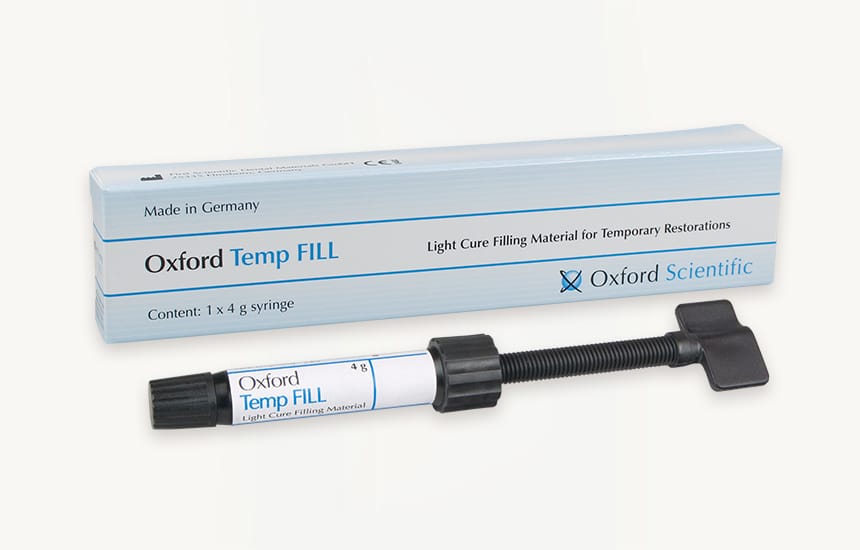 TempFILL – First Scientific Dental Materials GmbH, Provisorische Verschlussmaterialien