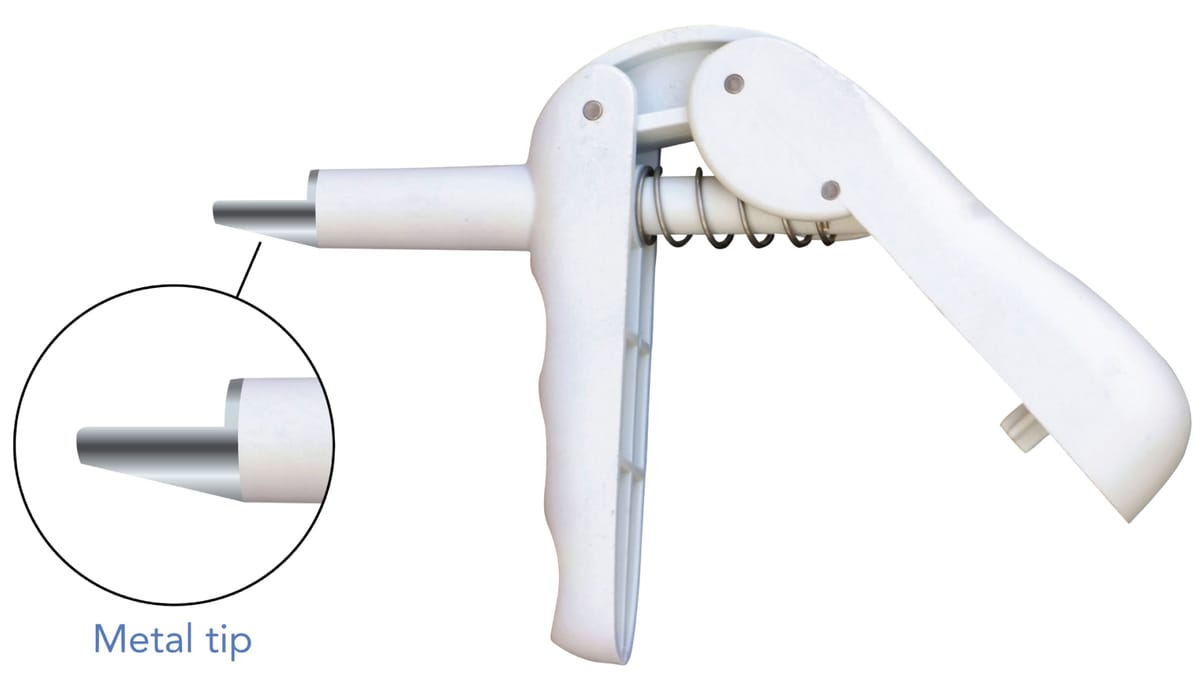Komposit-Applikationspistole – Pac-Dent , Inc., Applikationspistolen