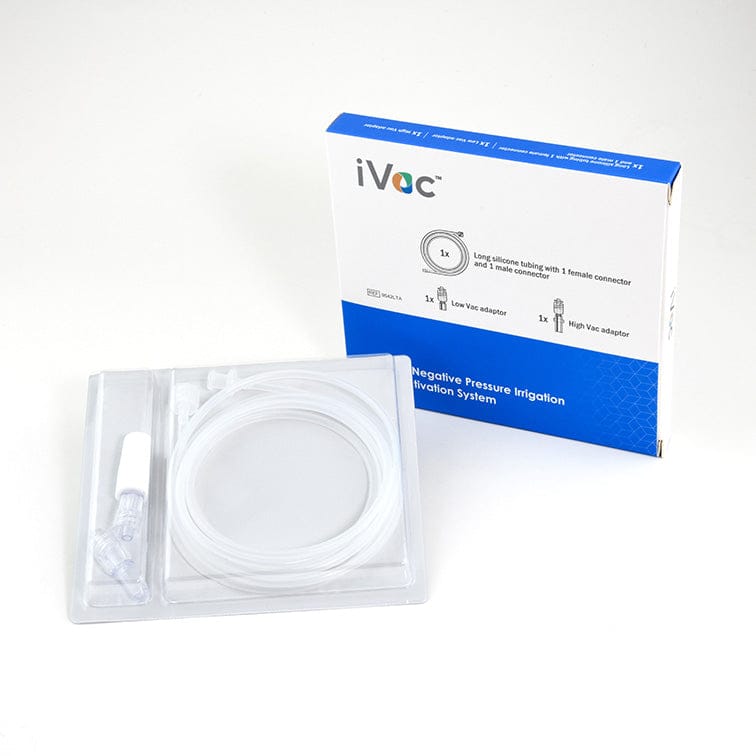 iVac® 1x Long (1700mm) Silicone Tubing and Connectors, 1x Low Vac-adaptor, 1x High Vac-adaptor – Pac-Dent , Inc., Geräte