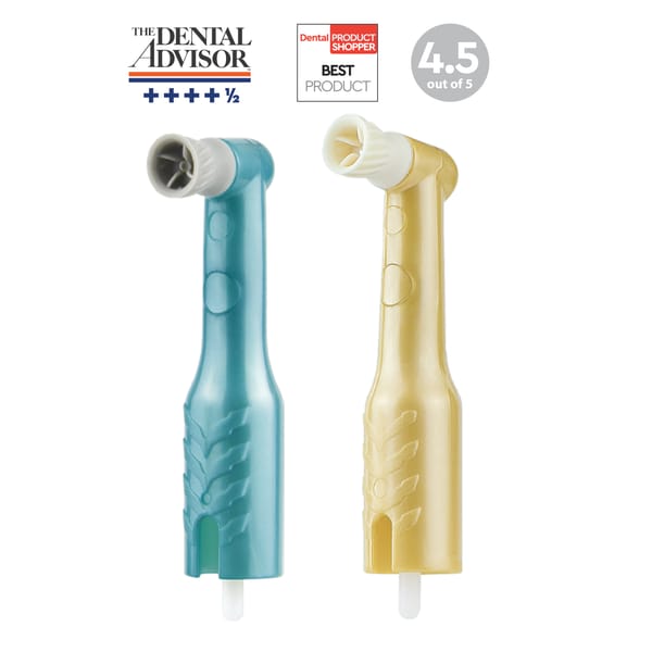 Mini 90® Disposable Prophy Angle - 90 Degree DPA, Soft Cup (Gray), Non-sterile, 500/box