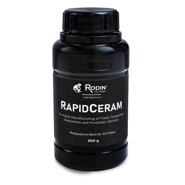 Rodin® RapidCeram, Ceramic Nanohybrid, Shade B1, 300 g Bottle