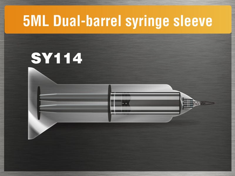 Armor™ Syringe Sleeve - Syringe cover for dual-barrel syringe 5ml 300/pk – Pac-Dent , Inc., Applikationspistolen