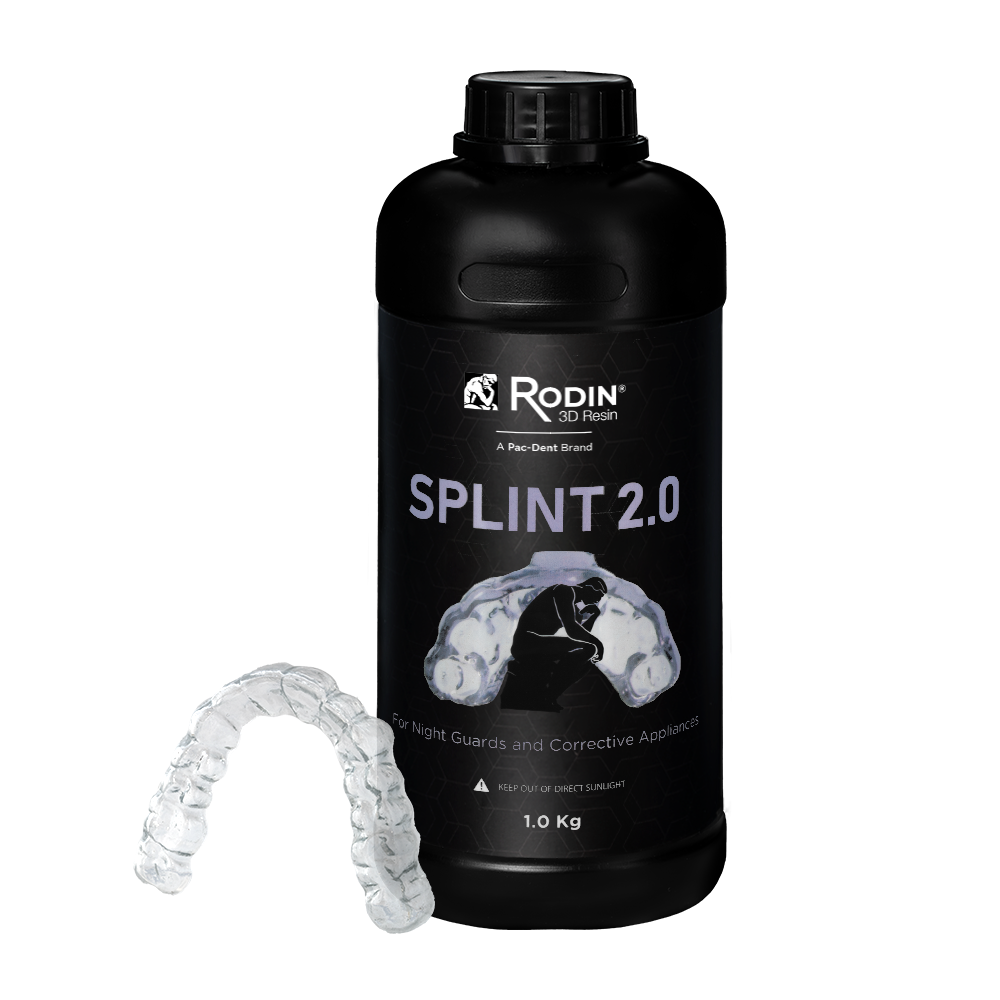 Rodin® Splint 2.0 – Pac-Dent , Inc., Druckharze