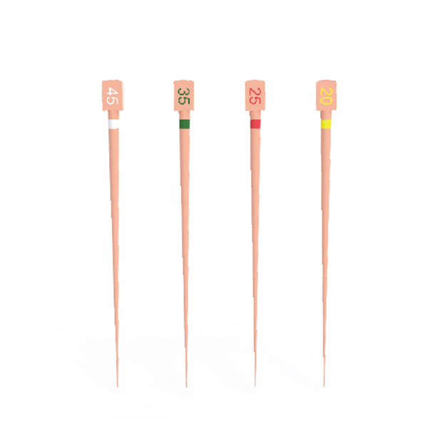 Genius® Präzisionsgefertigte Guttapercha-Stifte