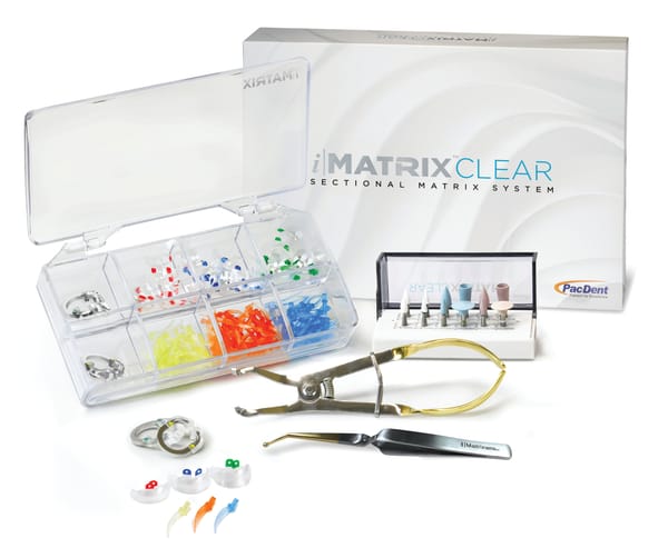 iMatrix™ Clear Ring Refill, 1 yellow narrow and 1 green standard