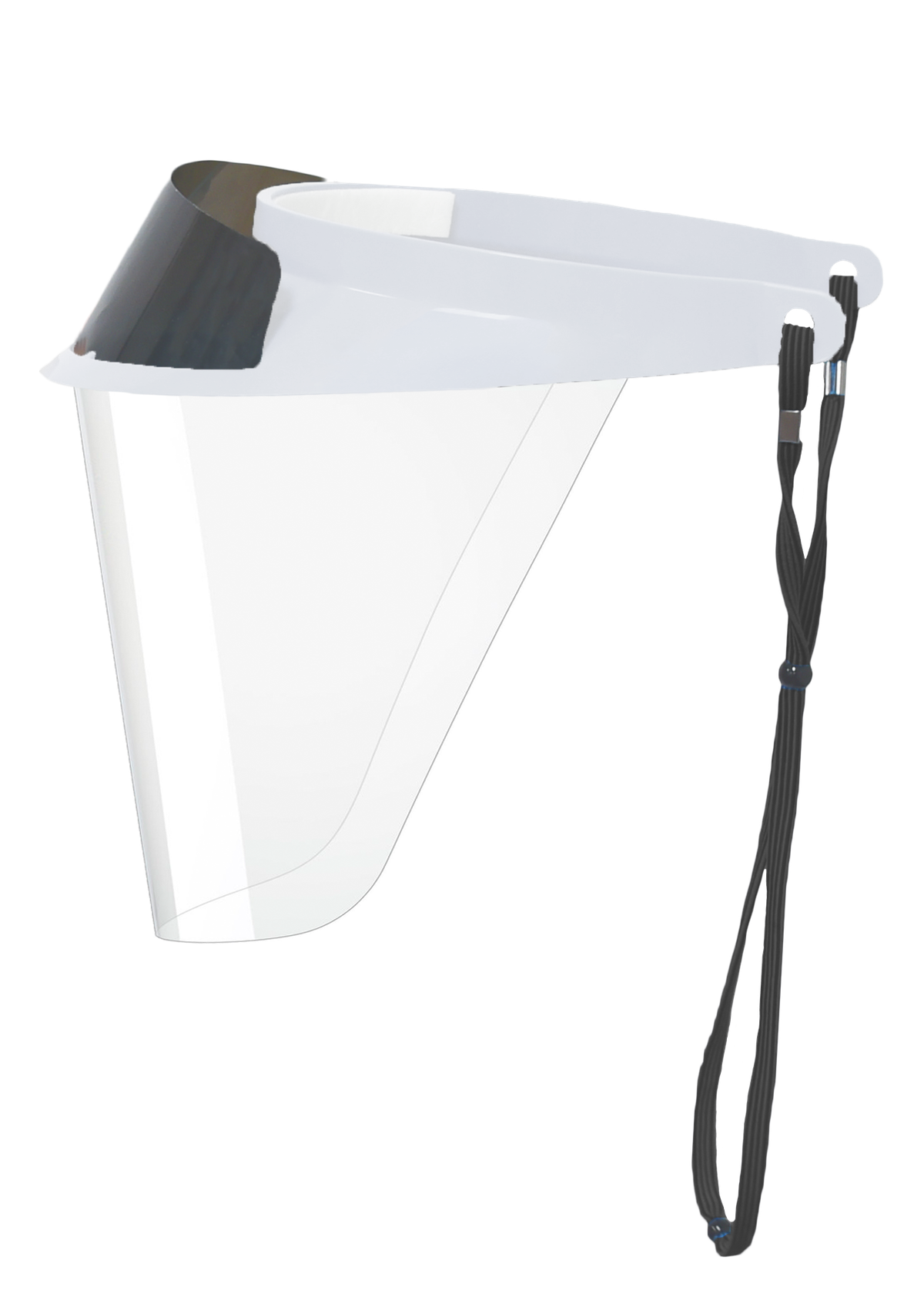 iVisor™ Loupe Visor and Shield Kit - Pearl White - Small – Pac-Dent , Inc., Schutzbrillen, Schutzschilde und Zubehör