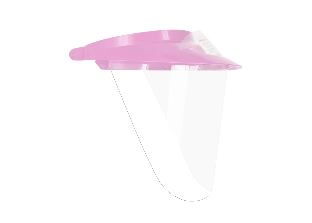 iVisor Visor and Shield Kit - Pink – Pac-Dent , Inc., Schutzbrillen, Schutzschilde und Zubehör