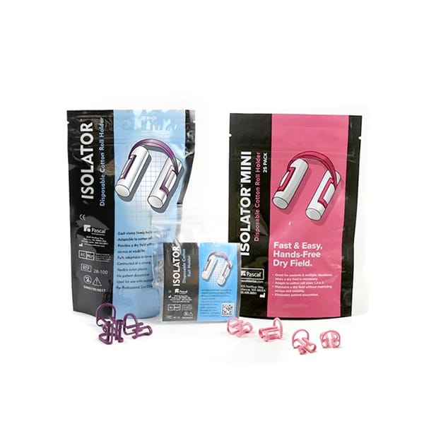 Isolator™ Disposable Cotton Roll Holders – Pascal-Diashine, Watterollen