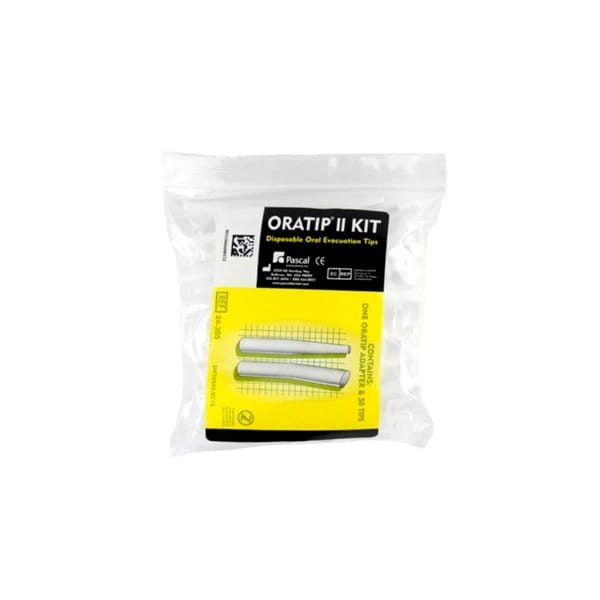 Oratip II Kit (1 adapter and 50 tips) - PascalDental – Pascal-Diashine, Zubehör für Absaugkanülen