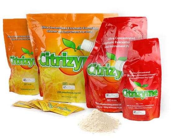 Citrizyme® Powder Dual Enzymatic Cleaner – Pascal-Diashine, Absauganlagendesinfektion