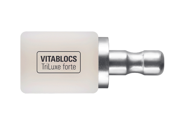 VITABLOCS TriLuxe forte: Polychrome, zahnfarbene Feldspat-Rohlinge