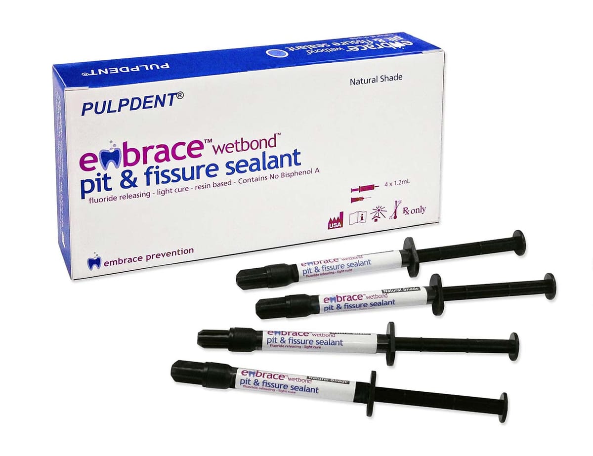 Embrace™ WetBond™ Gruben- und Rissversiegelung EMS – Pulpdent Corporation, Fissurenversiegler