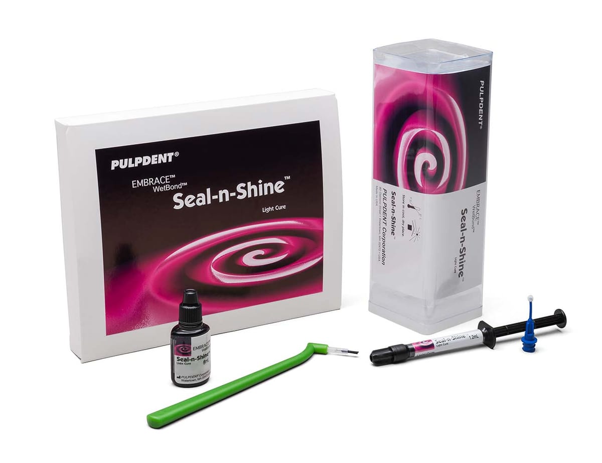 Embrace™ WetBond™ Seal-n-Shine™ EMSN – Pulpdent Corporation, Universal-Composites