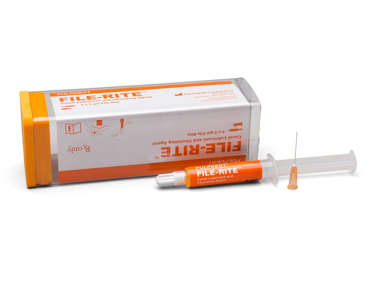 File-Rite™ - EDTA 17% Semi Gel – Pulpdent Corporation, Spül- und Desinfektionslösungen