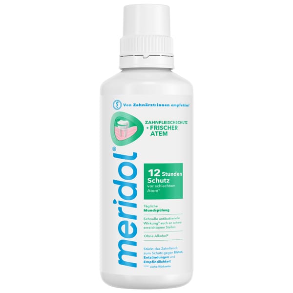 meridol® ZAHNFLEISCHSCHUTZ + FRISCHER ATEM Mundspülung