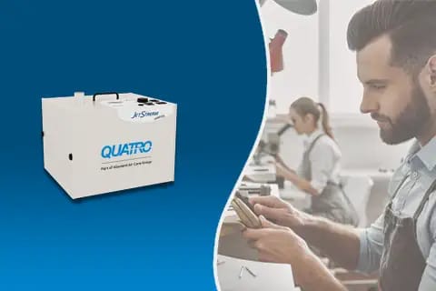 JetStream WideBody Staubabsaugung – QUATRO Air Technologies, Kompressoren + Absaugung