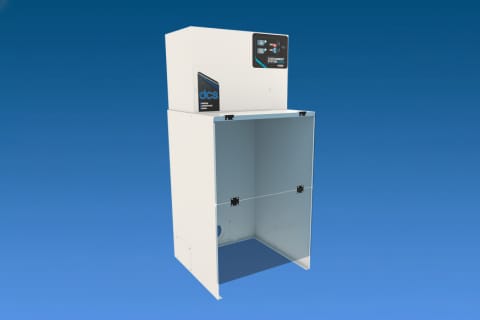 DCS 3D Printing/Alcohol Cleaning, Tall Containment Cabinet 1-0045-0009 – QUATRO Air Technologies, Sonstige Geräte