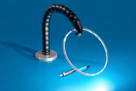 LED Magnifier with Magnetic Base AA555
