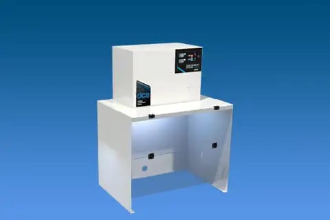 Tisch-Absaug- und Eindämmungssystem – Desktop Containment System (DCS) – QUATRO Air Technologies, Sonstige Geräte