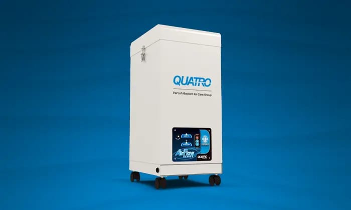 AF400 (for airborne dust & 3D Printing odors, up to 120sf/12sm) 1-0018-0002 – QUATRO Air Technologies, Sonstige Geräte