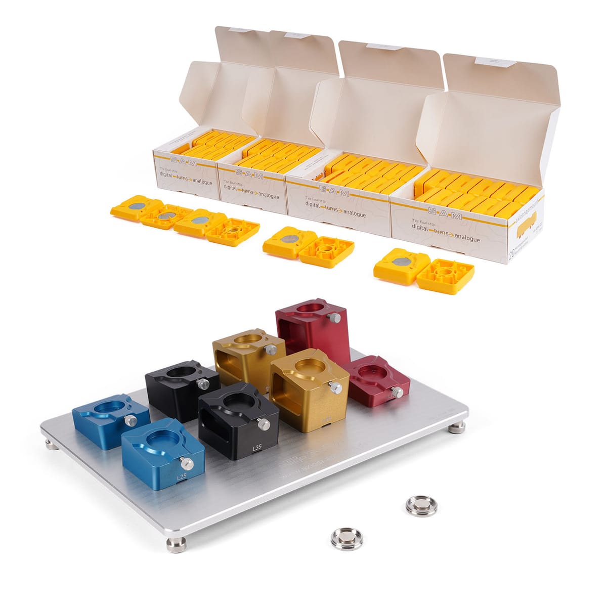 AxioSnapMount® Starter Set – SAM, Nachbearbeitung