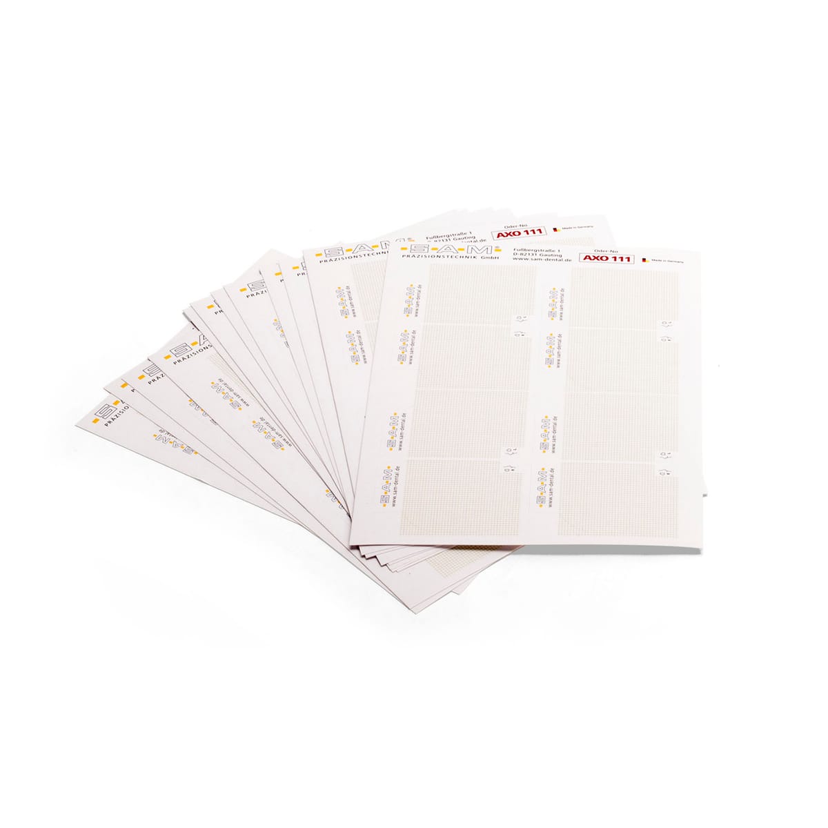 Registrier-Etiketten grün (15 Blatt) – SAM, Sonstige Geräte