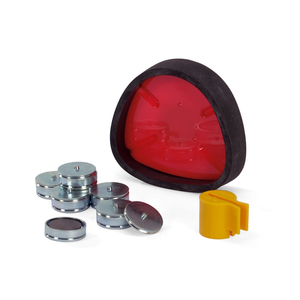 Magnet-Splitcastformer Kit normal, rot – SAM, Sockelformer