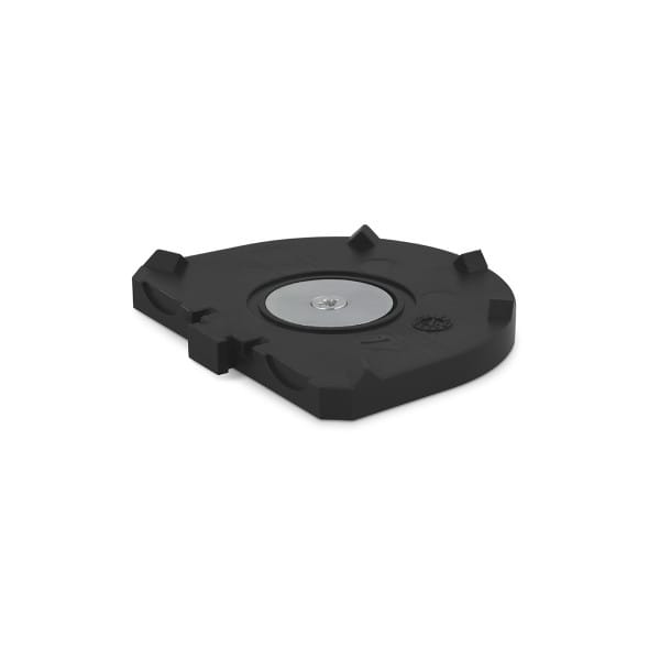 Combiflex base plates - premium - small - black - 100 pcs. 1430 0261 – Baumann Dental, Pins und Modellsysteme