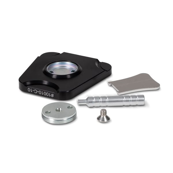 Splitex¹ compat. Base plate - Artex¹ Carbon - without magnet – Baumann Dental, Artikulatoren und Zubehör