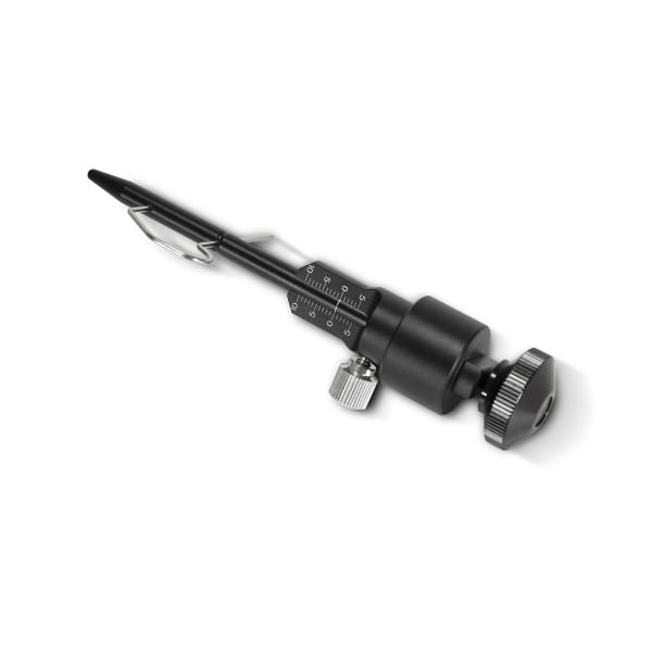 Frontzahnführungsstift inkl. Halter für Artex 126 mm - schwarz komplett
