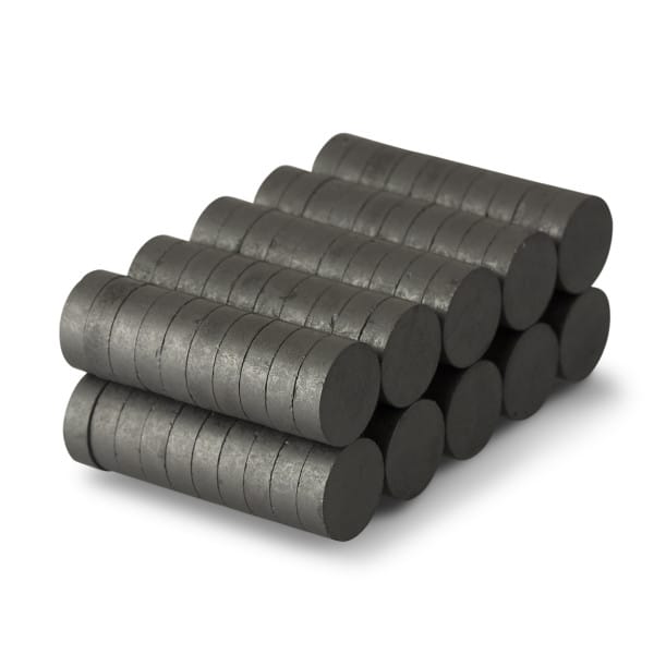 Round magnets 20 x 6 mm - 100 pcs. 1460 0134