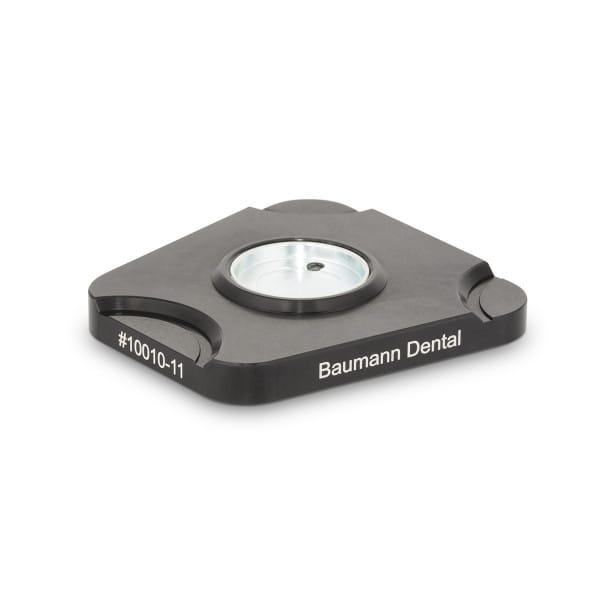Splitex¹ compat. Adjusting base plate - Artex¹ - without magnet – Baumann Dental, Artikulatoren und Zubehör