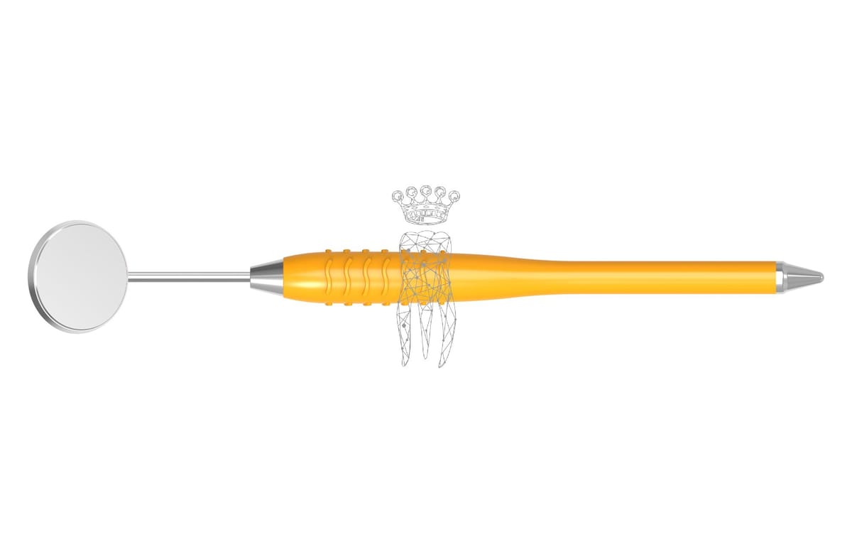Mundspiegelgriff 12cm cone socket Colori-Silicon – Carl Martin, Mundspiegel und Zubehör